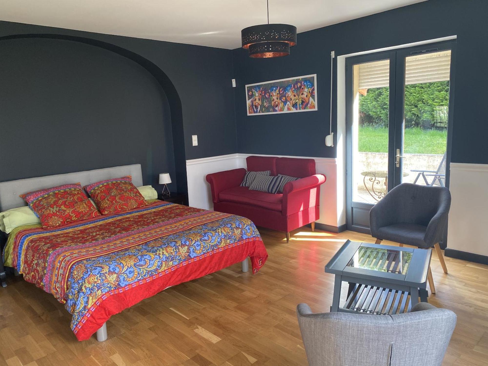 Maison Piscine Et Jacuzzi Saint-Germain-des-Fosses 客房 照片